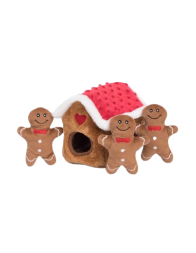 Holiday Zippy Burrow - Gingerbread House