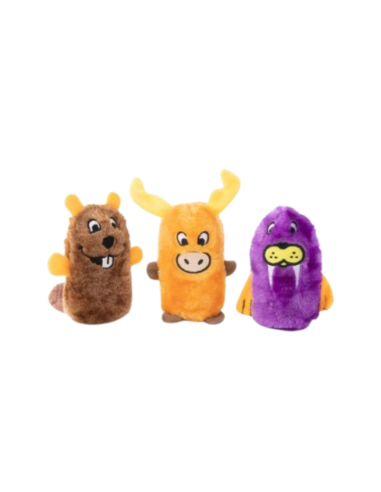 Squeakie Buddies - Beaver, Moose, Walrus