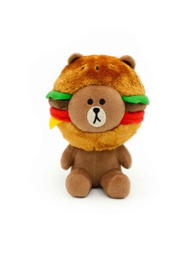 ZippyPaws Line Friends Brown Plush - Burgertime