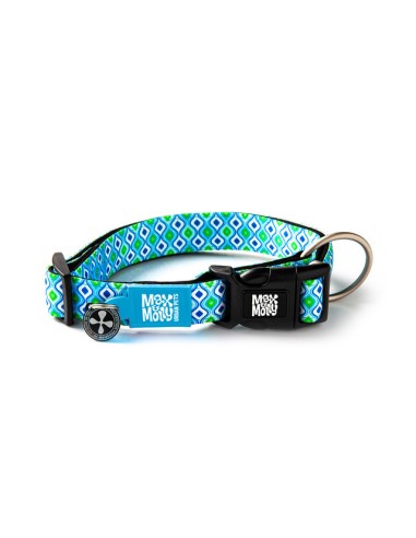 Smart ID Collar - Retro Blue