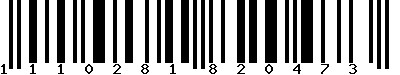 EAN-13 : 1110281820473