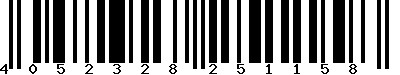 EAN-13 : 4052328251158