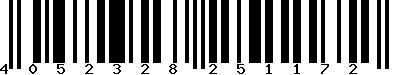 EAN-13 : 4052328251172