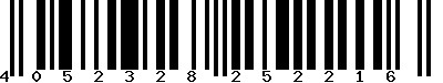 EAN-13 : 4052328252216