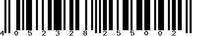 EAN-13 : 4052328255002