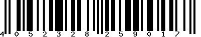EAN-13 : 4052328259017