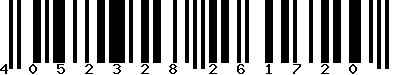 EAN-13 : 4052328261720
