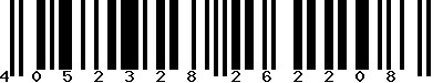 EAN-13 : 4052328262208