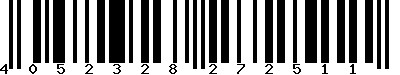 EAN-13 : 4052328272511