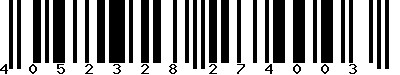 EAN-13 : 4052328274003