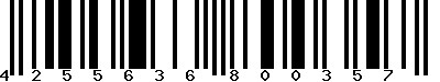 EAN-13 : 4255636800357