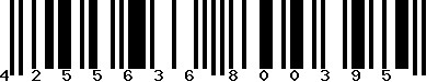 EAN-13 : 4255636800395