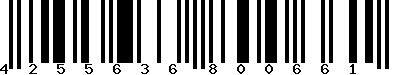 EAN-13 : 4255636800661