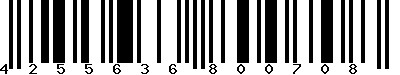 EAN-13 : 4255636800708