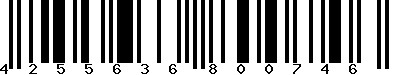 EAN-13 : 4255636800746