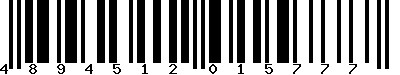 EAN-13 : 4894512015777