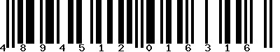 EAN-13 : 4894512016316