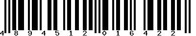 EAN-13 : 4894512016422