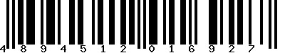 EAN-13 : 4894512016927