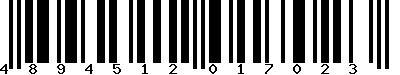 EAN-13 : 4894512017023