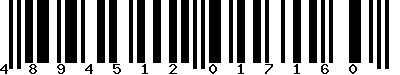 EAN-13 : 4894512017160