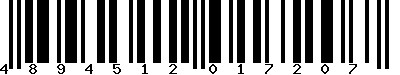 EAN-13 : 4894512017207