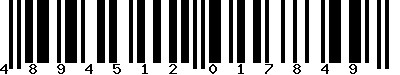EAN-13 : 4894512017849