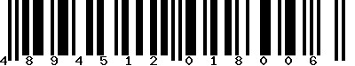 EAN-13 : 4894512018006