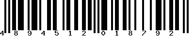 EAN-13 : 4894512018792