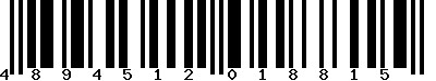 EAN-13 : 4894512018815
