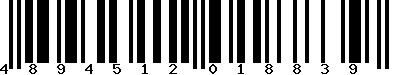 EAN-13 : 4894512018839