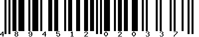EAN-13 : 4894512020337