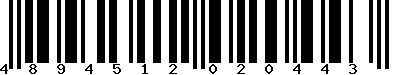 EAN-13 : 4894512020443