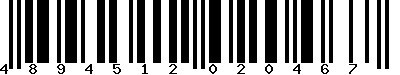 EAN-13 : 4894512020467