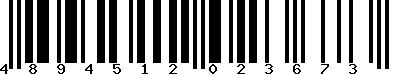 EAN-13 : 4894512023673