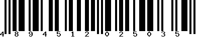 EAN-13 : 4894512025035