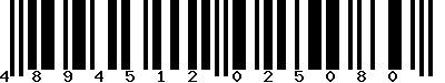 EAN-13 : 4894512025080