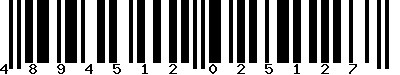 EAN-13 : 4894512025127