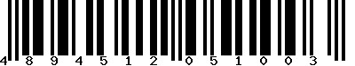 EAN-13 : 4894512051003