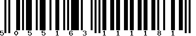 EAN-13 : 5055163111181