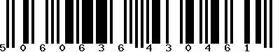 EAN-13 : 5060636430461