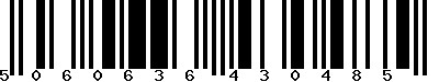 EAN-13 : 5060636430485