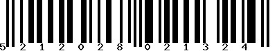 EAN-13 : 5212028021324