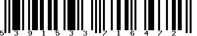 EAN-13 : 5391533716472